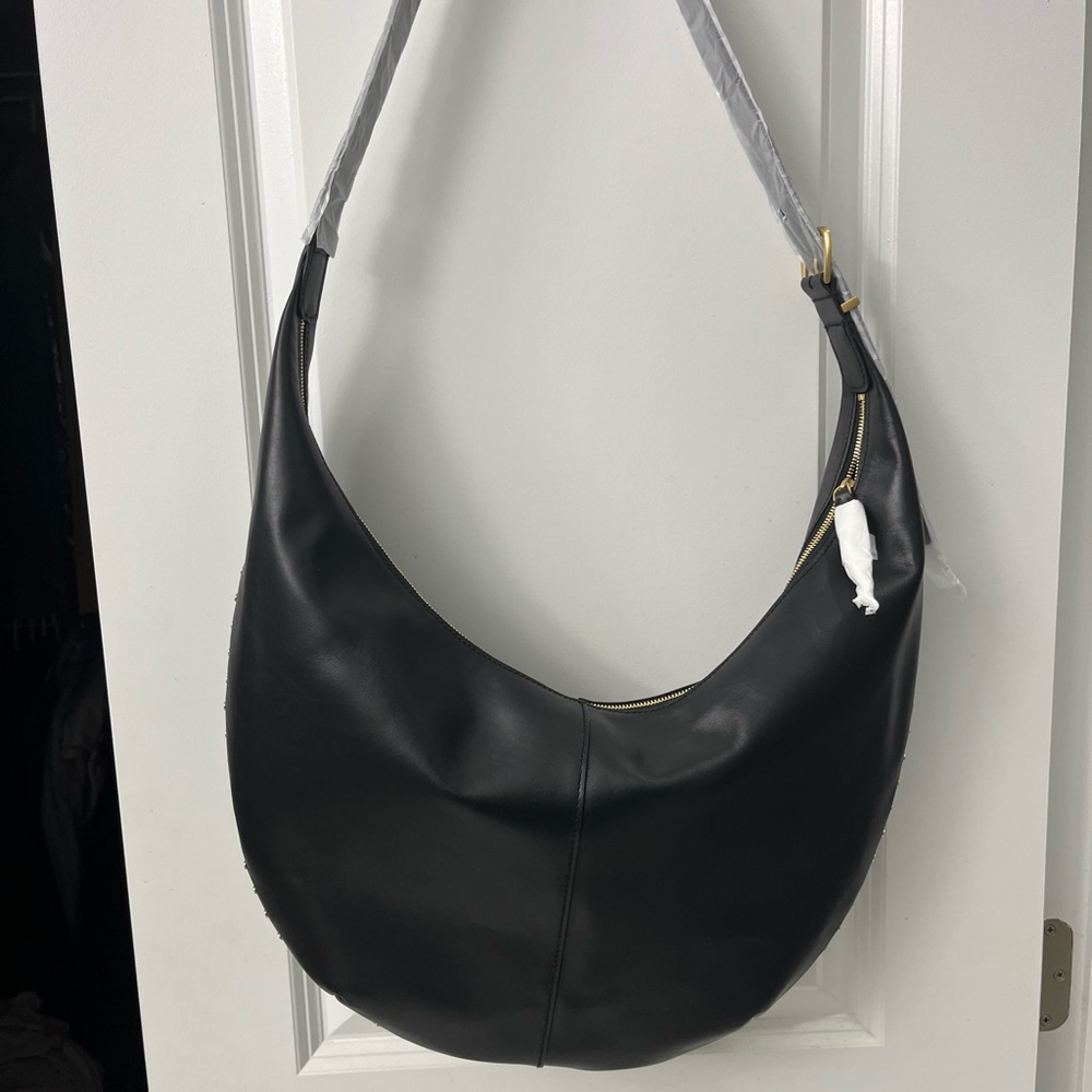 Madewell Classic Black Hobo Bag